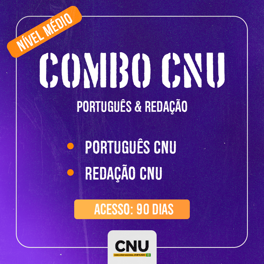COMBO CNU: PORTUGUS & REDAO