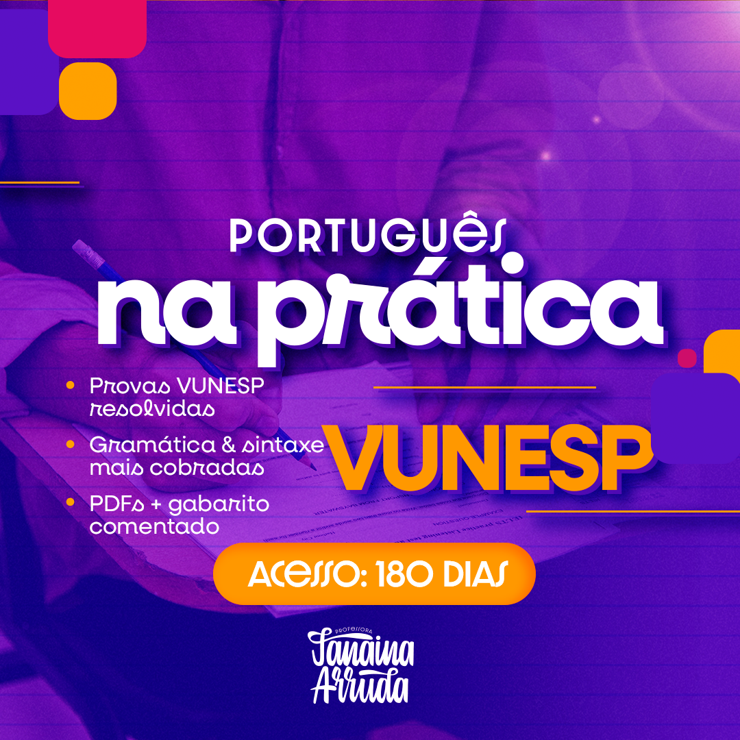 Vunesp na prtica: Portugus